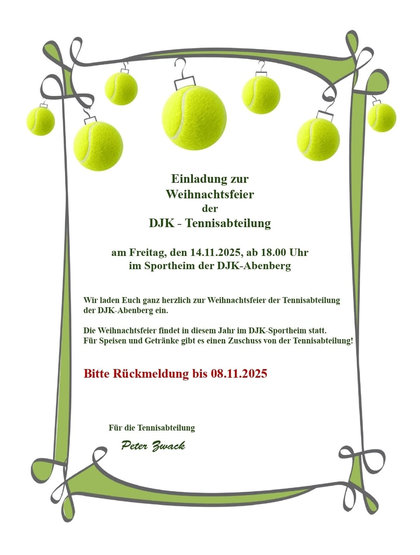 < Bild Weihnachtsfeier 2025 >